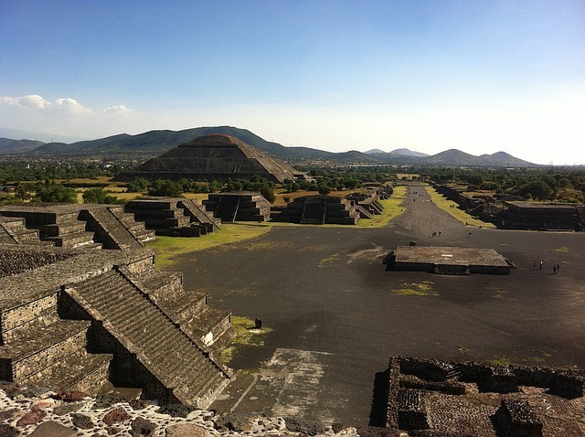 Pyramides au Mexique