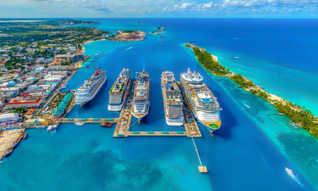 Bahamas, bateau et mer (Pays en B)