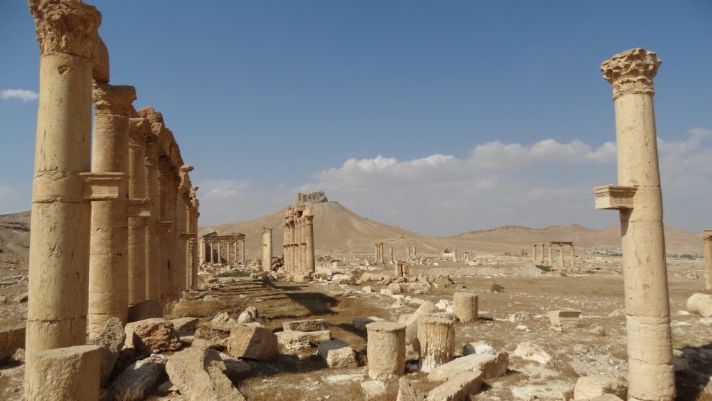 Ruines en Syrie